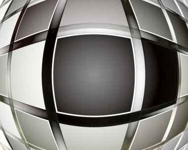fraktal geometrik desen. oluşturulan bilgisayar grafikleri.