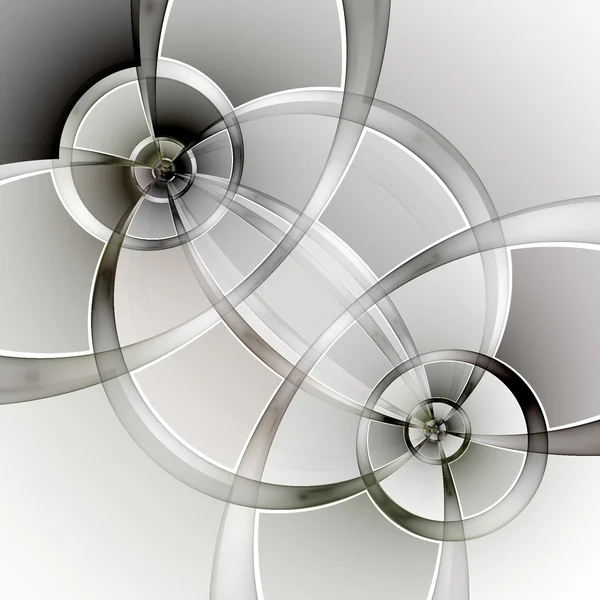 フラクタル幾何学的なパターン。コンピューター生成グラフィック. — ストック写真