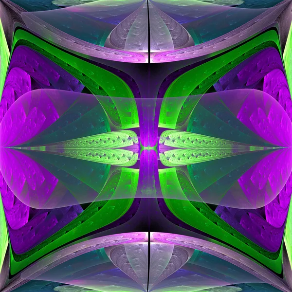 Multicolor fractal pattern. Computer generated graphics. — Stock Photo, Image