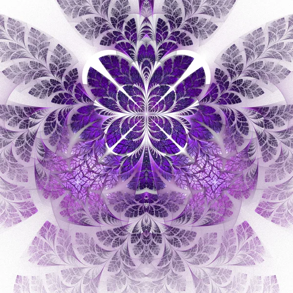 Fabulous fractal pattern in purple. Collectiont - tree foliage. — Stock Photo, Image