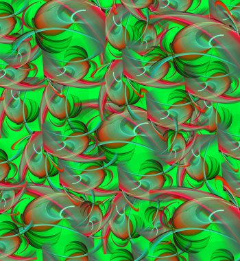 yeşil ve gri arka plan. oluşturulan bilgisayar