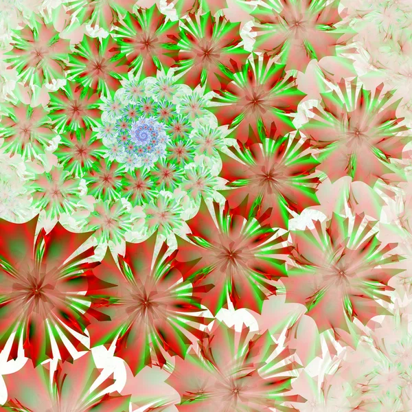 Flower background. Computer generated graphics. — Stock Photo, Image