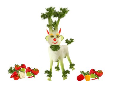 keçi yaptı??sebze ile rezene duran