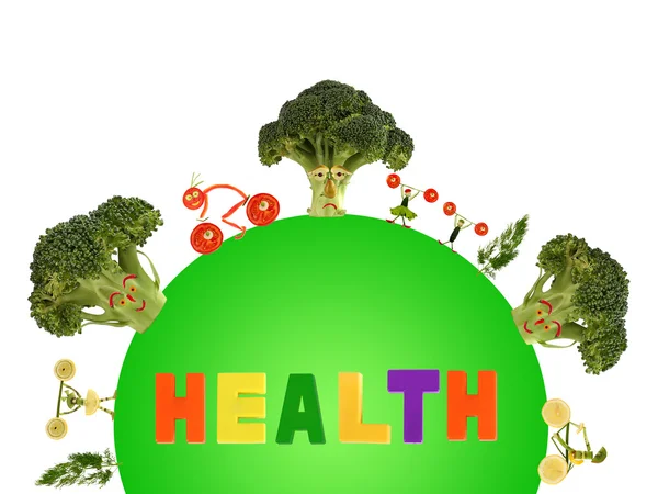 Healthy living for a green planet — Stock Photo, Image