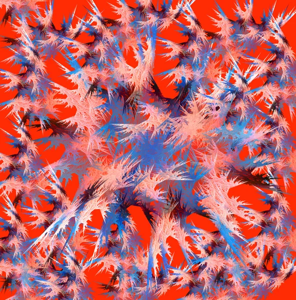 Abstract background in red and blue. Computer generated graphics — Stock Photo, Image