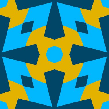 Basit trend simetrik geometrik desen. Moda tasarımı ve ev dekorasyonu için harika. Tekstil, seramik fayanslar, goblen, halı, battaniye, yatak örtüsü, kumaş, duvar kağıtları için şablon.