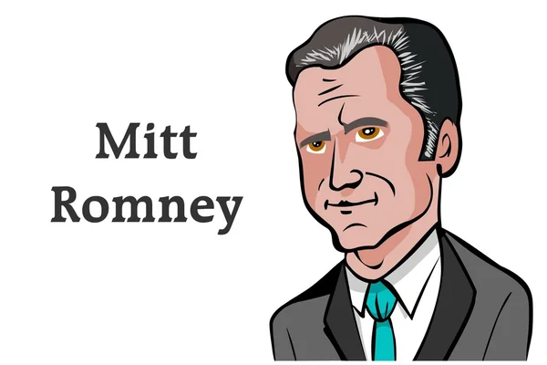 Mitt Romney — Stockový vektor