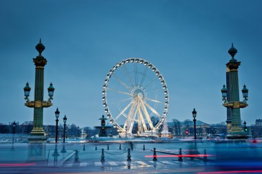 büyük tekerlek Paris, de la concorde place
