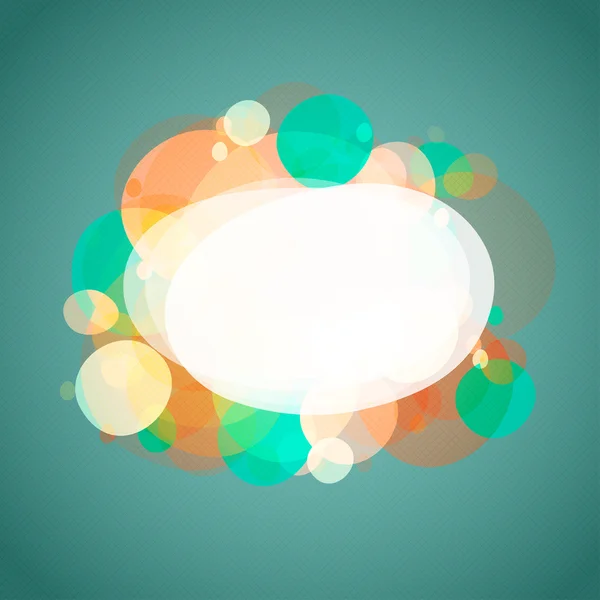 Vintage Bubble — Stock Vector