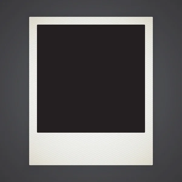 Polaroidkarten — Stockvektor