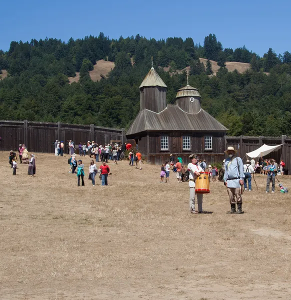 Fort Ross'un fort ross iki yüzyıllık hafta sonu itibariyle