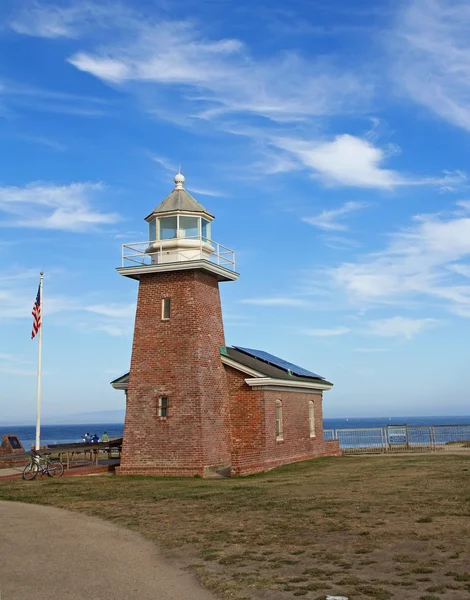 Mark Abbott Memorial Lighthouse in Santa Cruz, CA Royalty Free Stock Photos