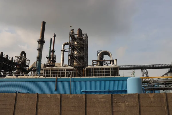 Chemical Plant Cabot Port Rotterdam Netherlands — Stock Photo, Image