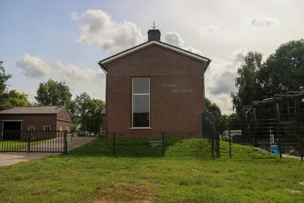 Estação Bomba Água Gemaal Moerdijk Longo Hollands Diep Holanda — Fotografia de Stock