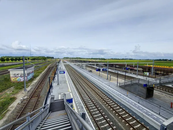 Stadler Flirt Nahverkehrszug Von Bahnhof Lage Zwaluwe Den Niederlanden — Stockfoto