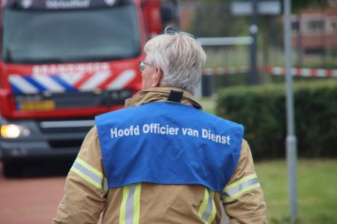 Hollanda Rotterdam Nesselande 'de itfaiye şefi (HOVD) yangında öldü