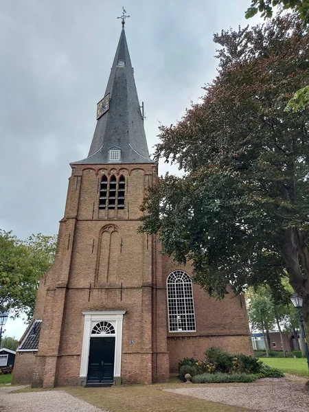 Igreja Reformada Velha Aldeia Zevenhuizen Zuidplas Nos Países Baixos — Fotografia de Stock