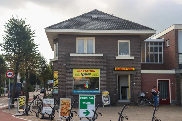 Passage Waddinxveen Über Die Höhe Der Gebäude Den Niederlanden Diskutiert — Stockfoto