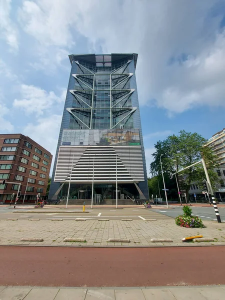 Kantoor Malietoren Boven Snelweg A12 Den Haag — Stockfoto