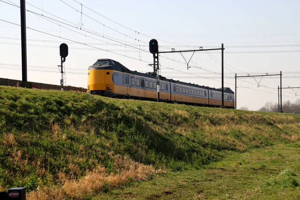 Koploper Icm Intercity Train Slope Nieuwerkerk Aan Den Ijssel Netherlands — Photo