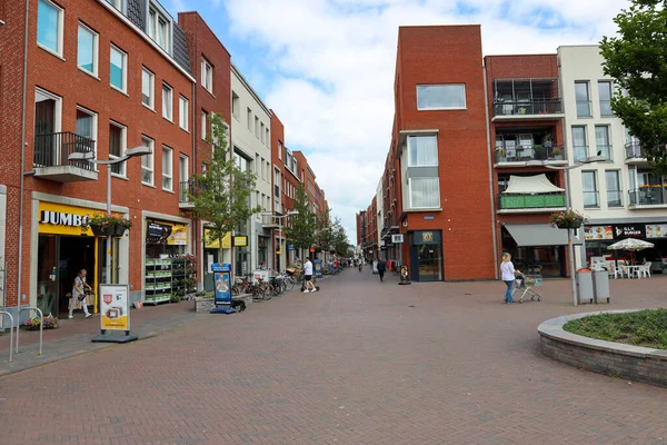 Einkaufszentrum Gouwe Plein Neuen Stadtzentrum Von Waddinxveen Den Niederlanden — Stockfoto