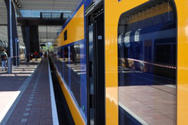 Rotterdam - 2 Temmuz, Sunum Hollanda 'nın yeni INCG şehirlerarası platformu Rotterdam Centraal boyunca