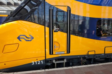 Rotterdam - 2 Temmuz, Sunum Hollanda 'nın yeni INCG şehirlerarası platformu Rotterdam Centraal boyunca