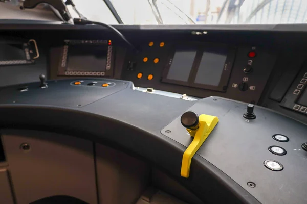 Rotterdam Juli Presentatie Nieuwe Incg Intercity Cockpit Voor Chauffeur — Stockfoto