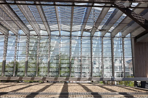 Walls Roof Glass Modern Rotterdam Central Station Netherlands —  Fotos de Stock