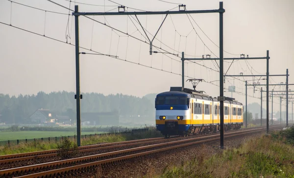 Sgm Local Commuter Track Nieuwerkerk Aan Den Ijssel Moordrecht Netherlands — Photo