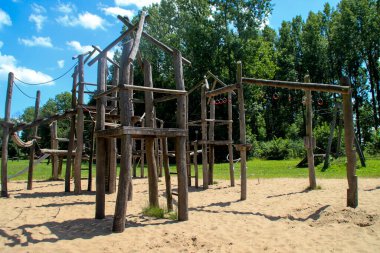 Hollanda 'daki Nieuwerkerk aan den IJssel Park Hitland Halk Doğa Bahçesi