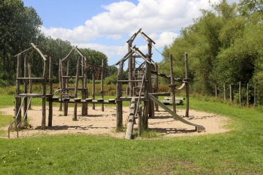 Hollanda 'daki Nieuwerkerk aan den IJssel Park Hitland Halk Doğa Bahçesi