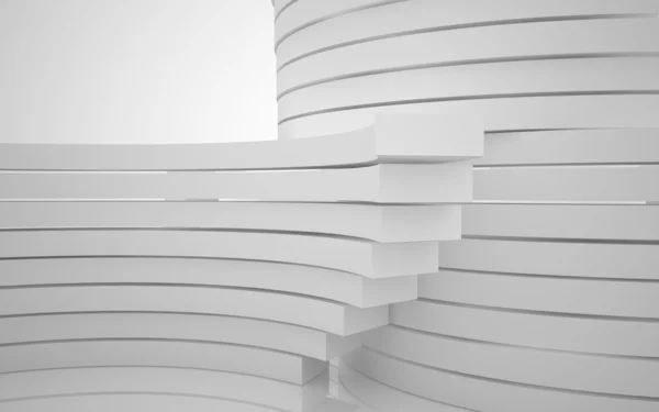 Abstrakt architecture.concept i en modern byggnad — Stockfoto