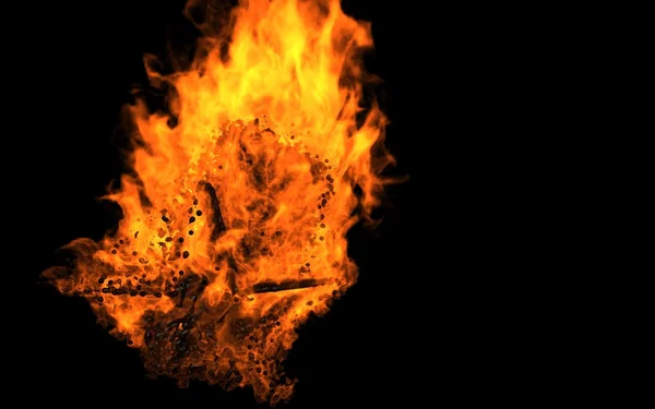 Fuego abstracto — Foto de Stock