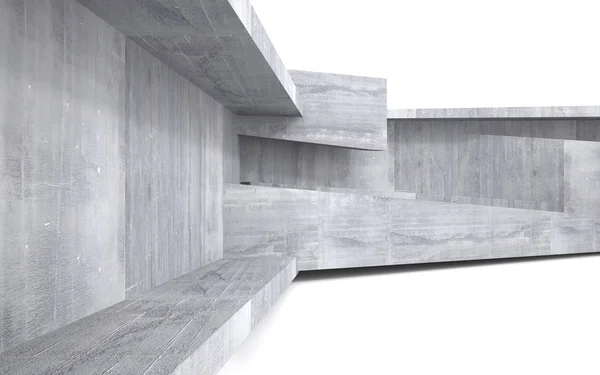 Abstract interior of a brutal concrete — Stock Photo, Image