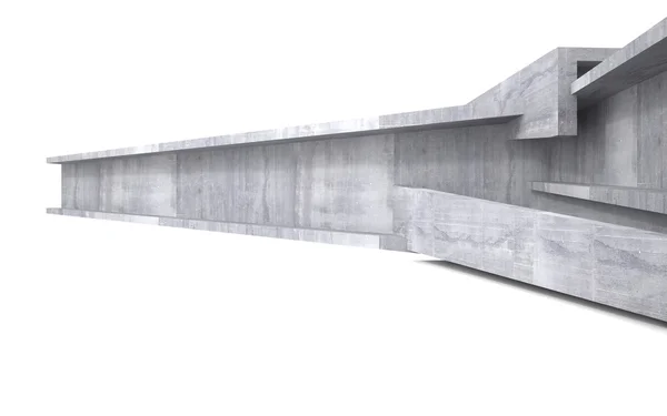 Абстрактний інтер'єр брутального бетону — стокове фото