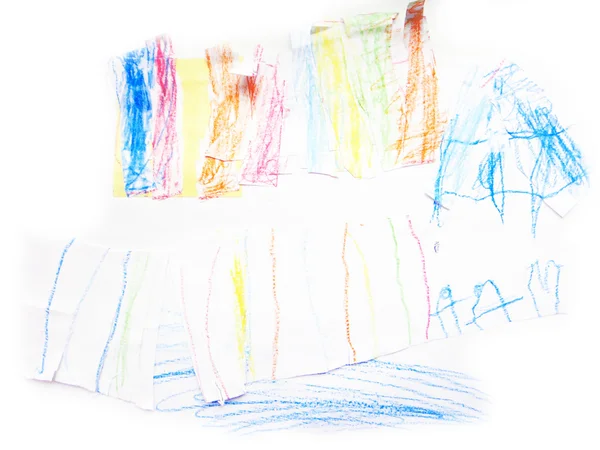 Um desenho infantil deslumbrante — Fotografia de Stock