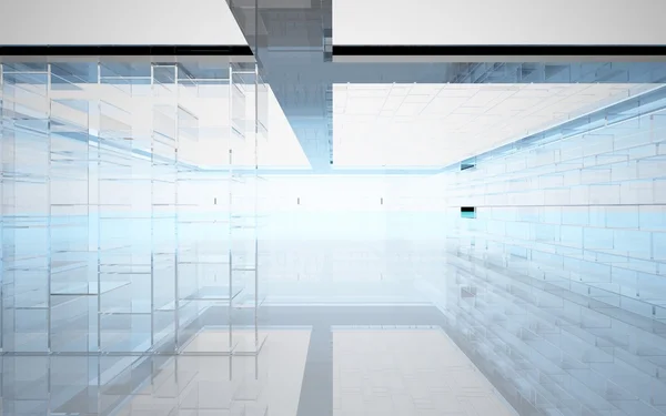 Vidrio interior abstracto — Foto de Stock