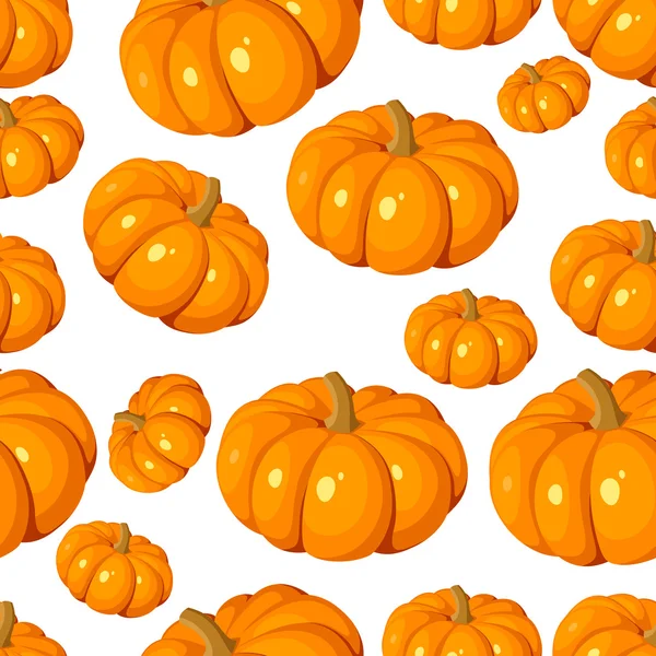 Naadloze patroon met pumpkins. vector eps 8. — Stockvector