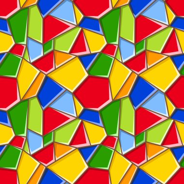 vitray. vektör sorunsuz arka plan.