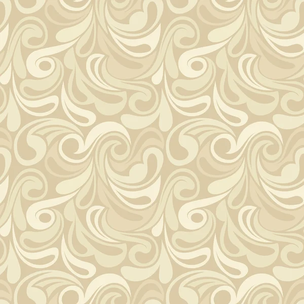 Abstrakt beige seamless mönster. Vector illustraion. — Stock vektor