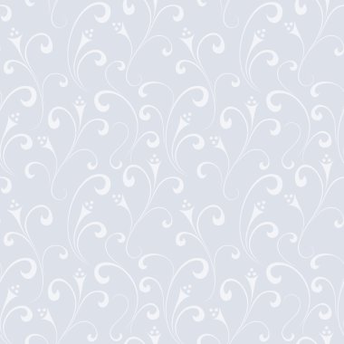 Kusursuz çiçek deseni. Vektör illüstrasyonu.