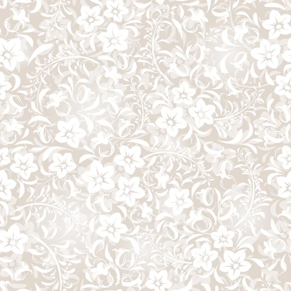 Motif floral sans couture. Vecteur eps-10 . — Image vectorielle