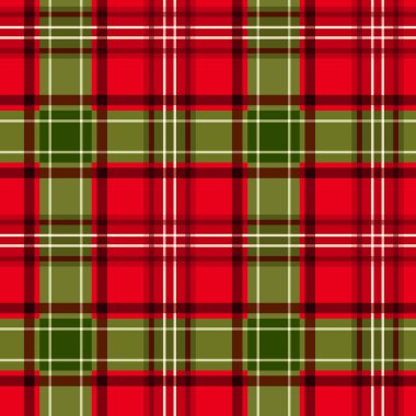 Noel tartan. vektör seamless modeli.