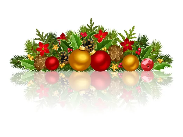 Kerstdecoratie. vector eps-10. — Stockvector