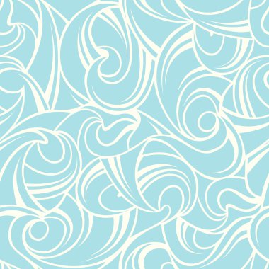 soyut mavi seamless modeli. vektör çizim.