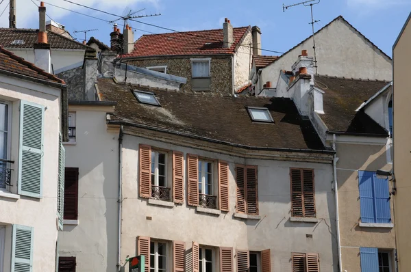 Frankrike, staden pontoise i val d oise — Stockfoto