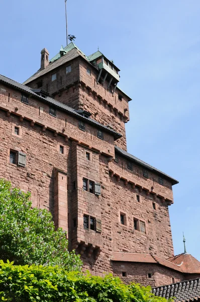 França, Haut Koenigsbourg castelo na Alsácia — Fotografia de Stock