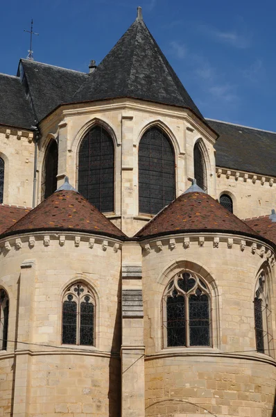 França, catedral Saint Maclou em Pontoise — Fotografia de Stock