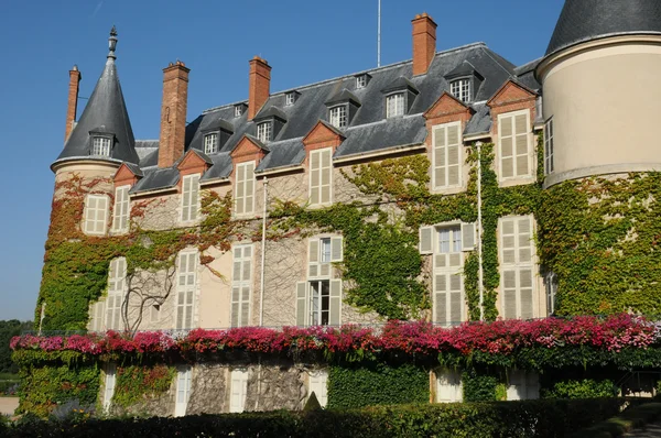França, o castelo de Rambouillet em Les Yvelines — Fotografia de Stock